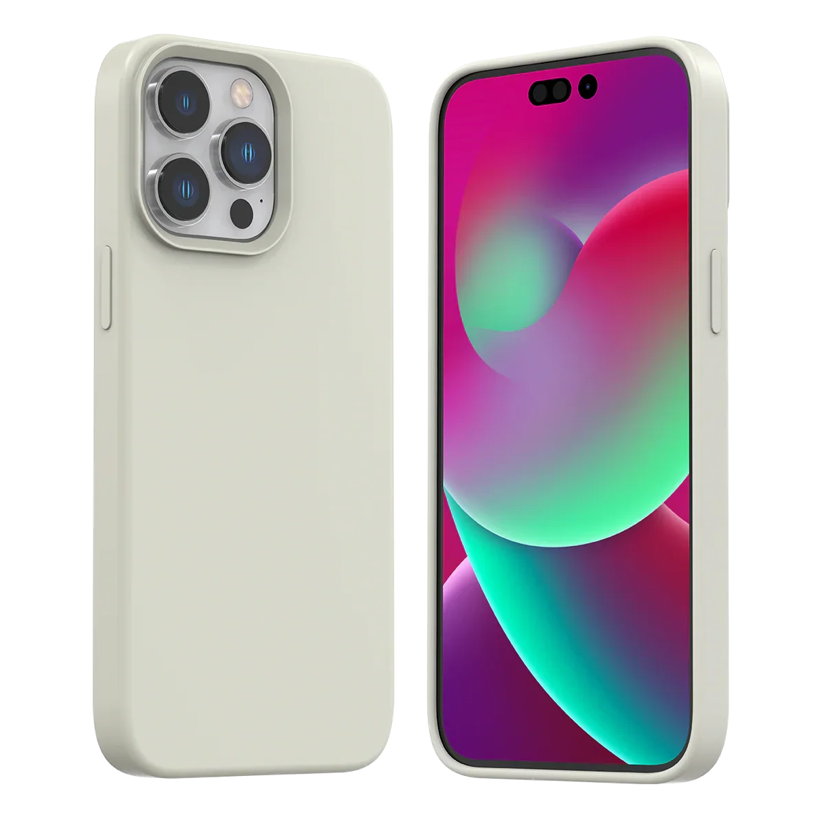 Araree Typoskin Magsafe Cover For iPhone 14 Pro Max -Stone - Tashqila Araree Typoskin Magsafe Cover For iPhone 14 Pro Max -Stone - Tashqila